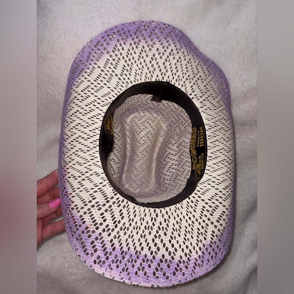 VAQUERO Mexican Western Ombre Straw Hat - Picture 5 of 9